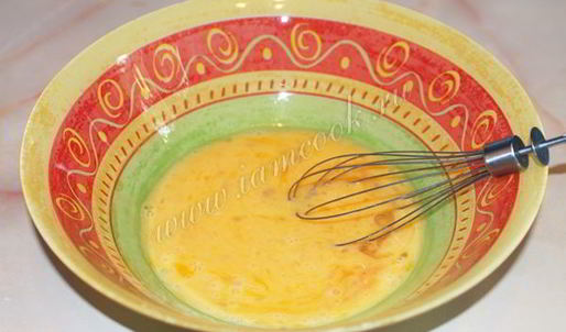 омлет в духовке с молоком