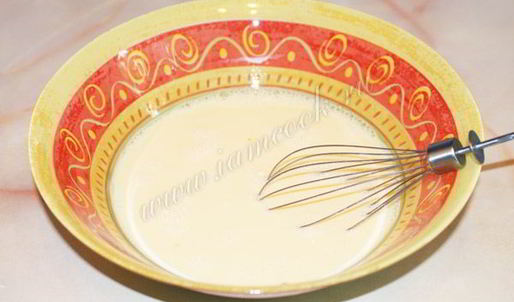 омлет в духовке с молоком