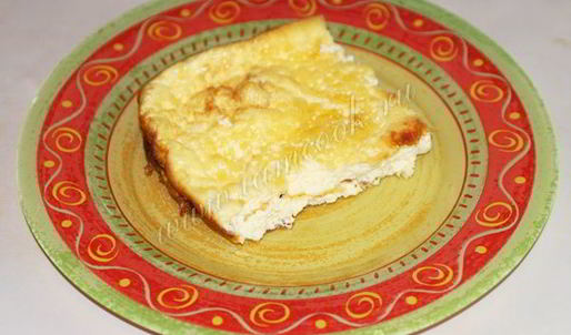 омлет в духовке с молоком