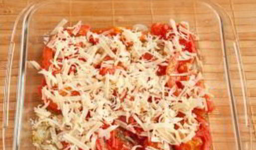 омлет в духовке с помидорами