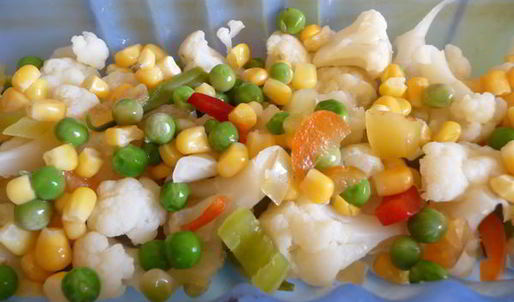 омлет весеннее настроение