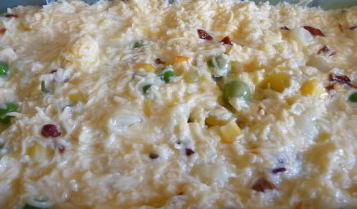 омлет весеннее настроение