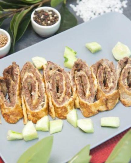 Рецепт прыгающего омлетного рулета