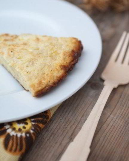 Рецепт яблочной фриттаты с чеддером