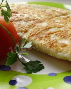 Яичный омлет в лаваше