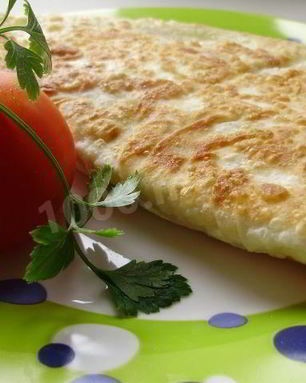 Яичный омлет в лаваше