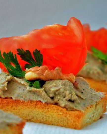 Рецепт баклажанового паштета