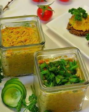 Чечевично-рисовый паштет