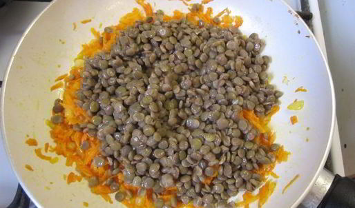 чечевично-рисовый паштет