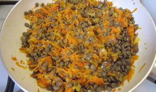 чечевично-рисовый паштет