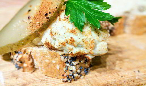 фасолевый паштет с грибами