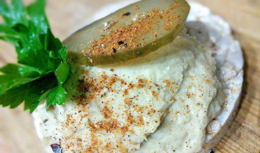 фасолевый паштет с грибами