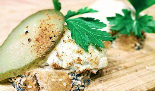 фасолевый паштет с грибами