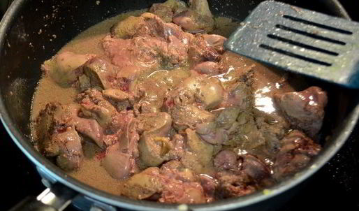 куриный паштет с бальзамическим луком