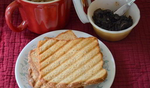 куриный паштет с бальзамическим луком