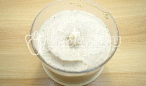 паштет из белой фасоли