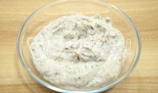 паштет из белой фасоли