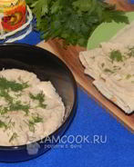 Паштет из фасоли с кунжутом