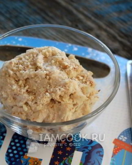 Рецепт паштета из фасоли с миндалем