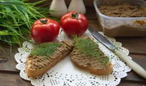 паштет из говяжьей печени