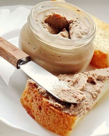 Рецепт паштета из гусиной печени