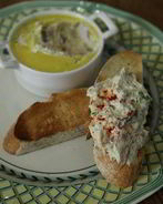 Паштет из копченой скумбрии