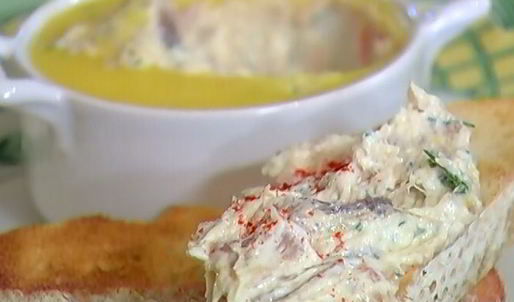 паштет из копченой скумбрии