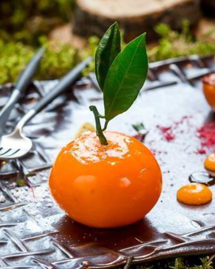 Рецепт паштета из кролика с печеной хурмой