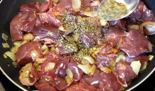 паштет из куриной печени с грибами