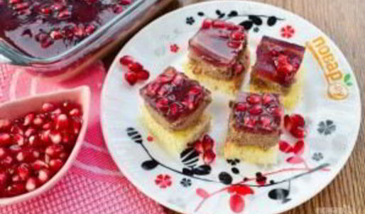 паштет из куриной печени с коньяком и гранатовым желе