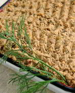 Паштет из куриной печени с лисичками