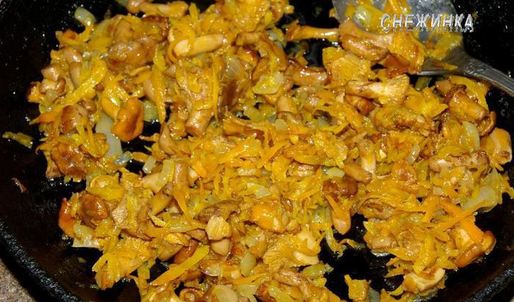 паштет из куриной печени с лисичками