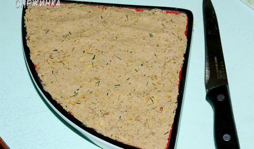 паштет из куриной печени с лисичками