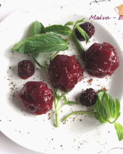 Рецепт паштета из куриной печени в ежевичном желе