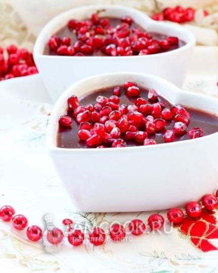 Рецепт паштета из куриной печени в гранатовом желе