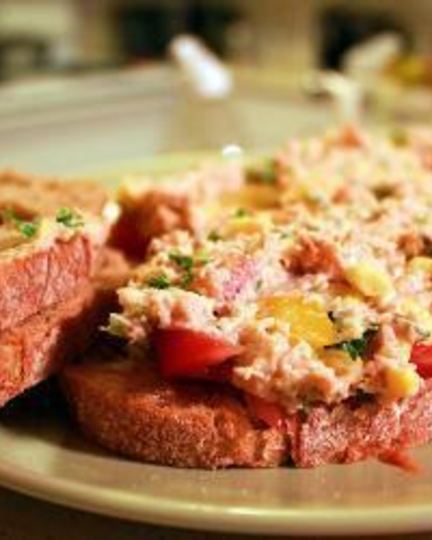 Рецепт паштета из лосося