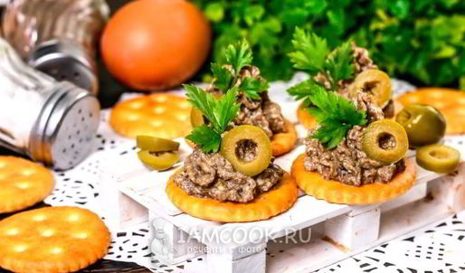 паштет из оливок