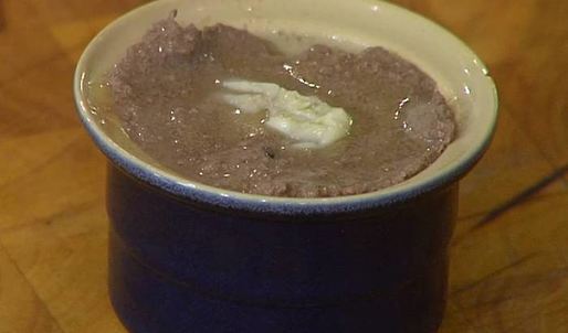 паштет из печени кролика с шалотом и тимьяном