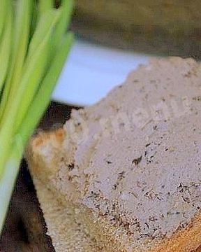 Паштет из печени с черносливом