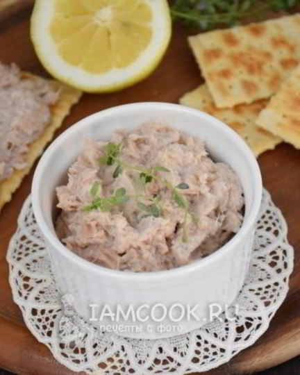 Рецепт паштета из тунца и рикотты