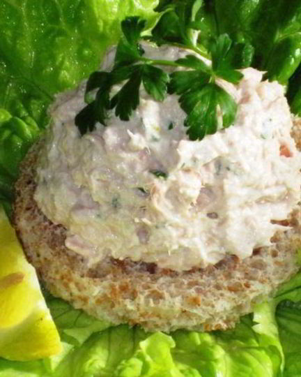 Рецепт паштета из тунца с рикоттой