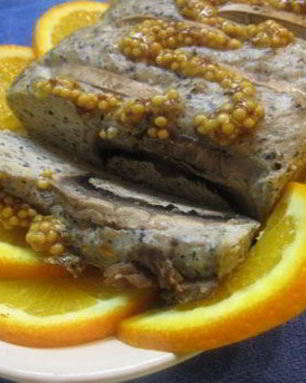 Паштет из утки с апельсинами