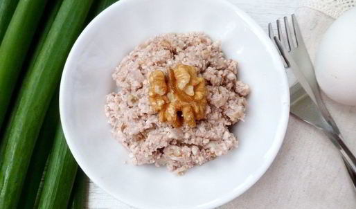 паштет из вареных яиц и орехов