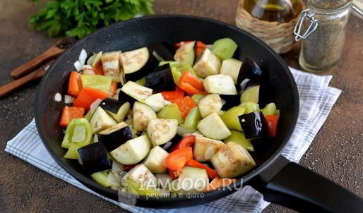 паштет из жареных баклажанов с творогом