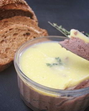 Паштет печеночный со сливочным маслом