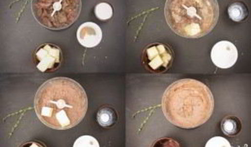 паштет печеночный со сливочным маслом