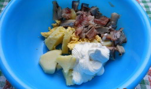 паштет селедочный с картофелем