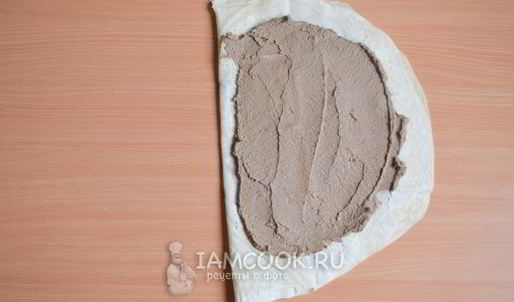 печеночный паштет в лаваше