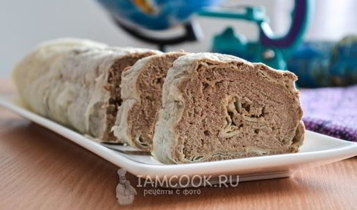 печеночный паштет в лаваше