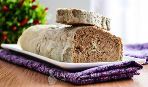 печеночный паштет в лаваше